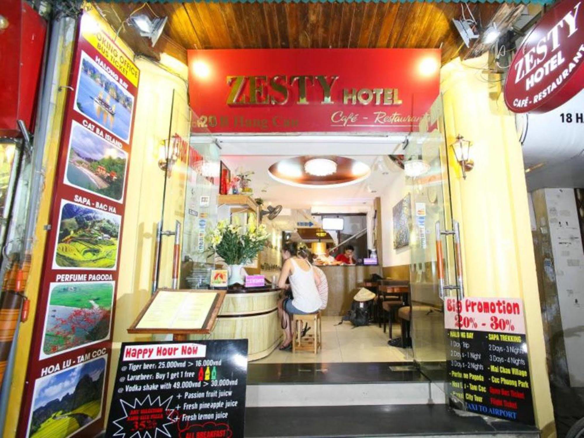 Hanoi Zesty Hotel Exterior photo