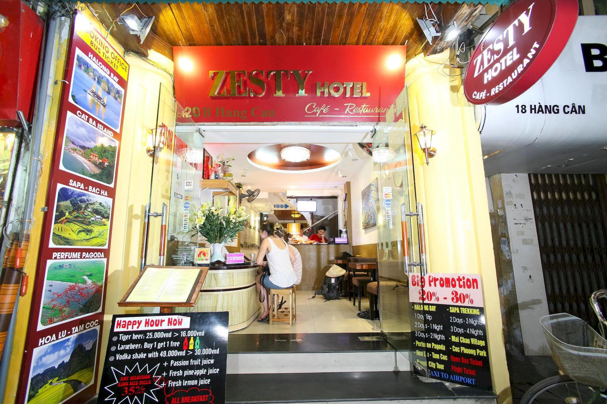 Hanoi Zesty Hotel Exterior photo